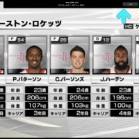 日本體育台火箭此役先發五人