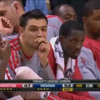 Rockets95Pacers105 Jeremy Lin林書豪 無奈的板凳群