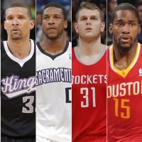 Tyler-Honeycutt-Francisco-García-Thomas-Robinson-Cole-Aldrich-Toney-Douglas-y-Patrick-Patterson-Getty-Images